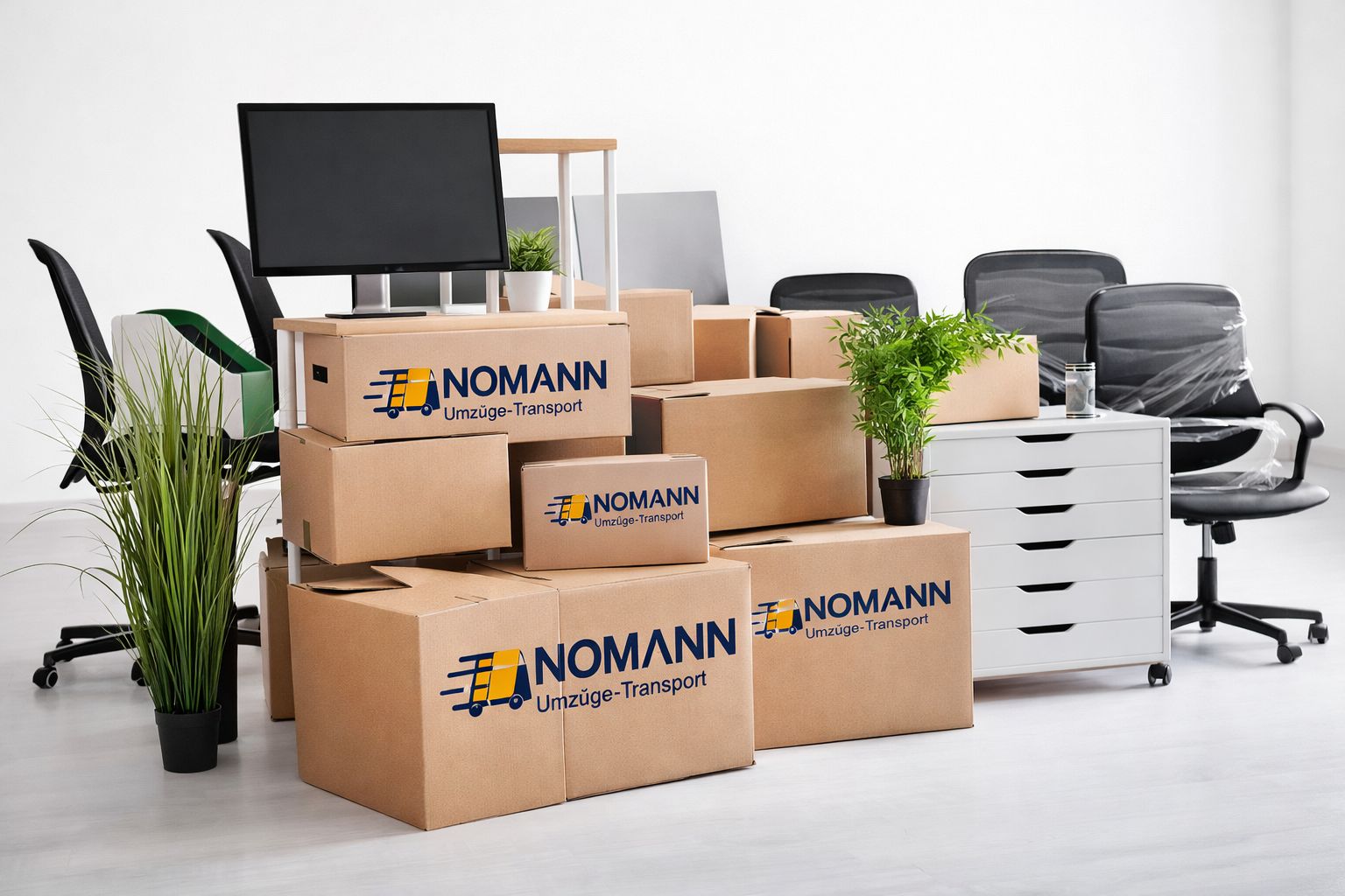 Behördenumzug mit geordnetem Ablauf