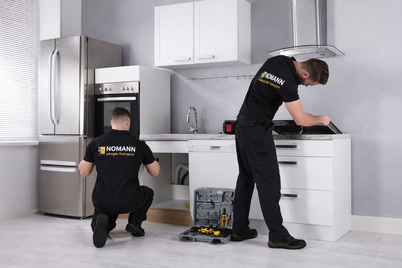 Demontage, Transport und passgenaue Montage von Küchen und Möbeln.