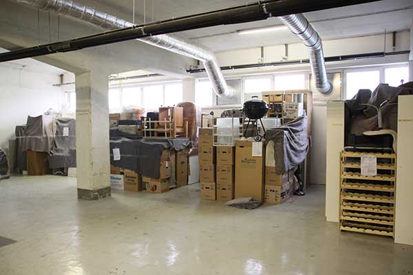 Möbeleinlagerung für Möbel und Hausrat