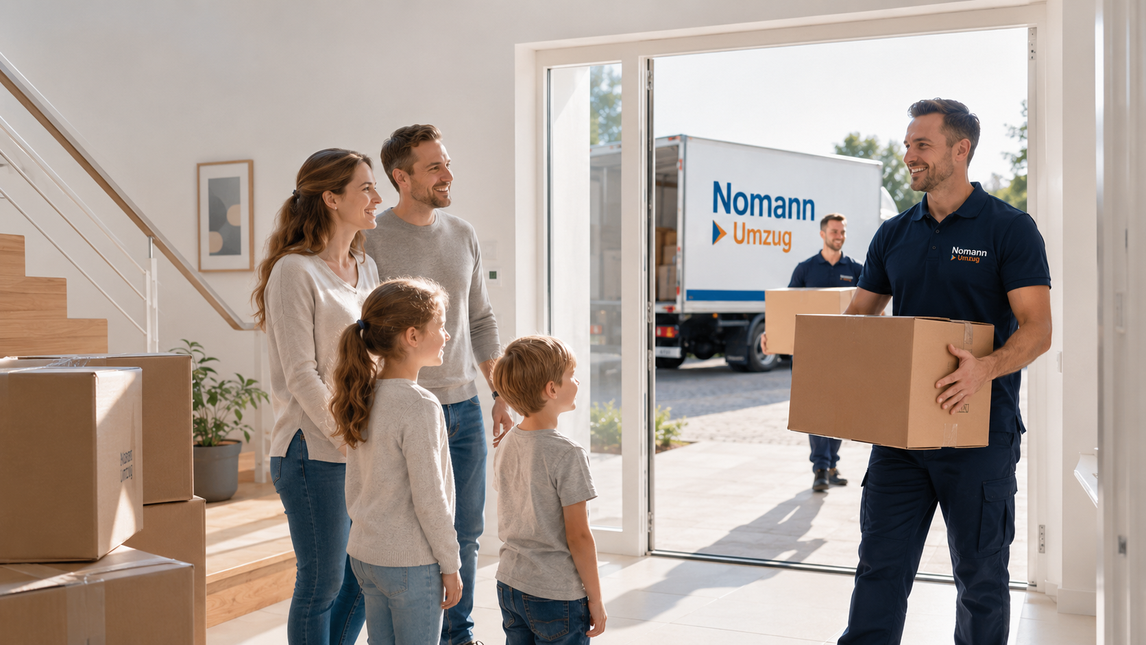Privatumzug mit strukturierter Planung